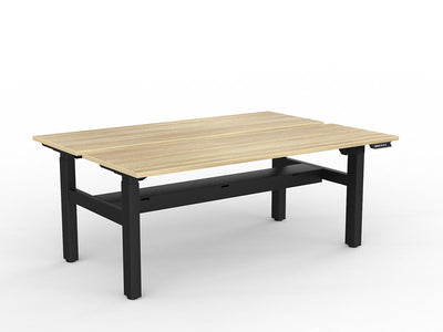 Agile 2-Column Electric Shared Desk - Cable Tray