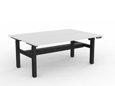 Agile 2-Column Electric Shared Desk - Cable Tray