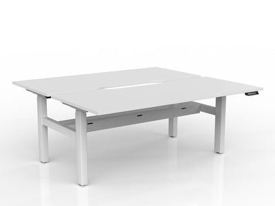 Agile 2-Column Electric Shared Desk - Cable Tray