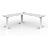 Agile Fixed Height 90 Degrees Workstation - Left Hand Workstation Return