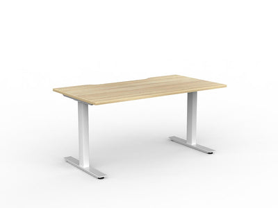 1500mm x 800mm / White Powdercoat / New Oak Ravine