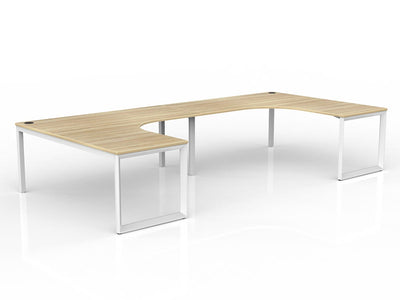 Anvil 2 Person 90 Degree Corner Workstation