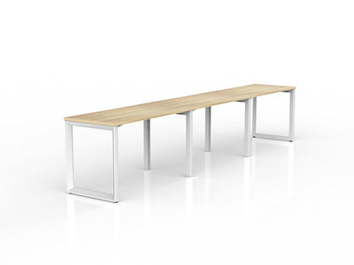 White Powdercoat / New Oak Ravine / 1200mm x 600mm
