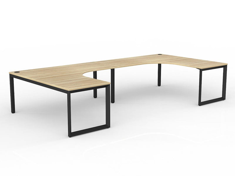 Anvil 2 Person 90 Degree Corner Workstation