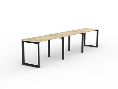 Black Powdercoat / New Oak Ravine / 1200mm x 600mm