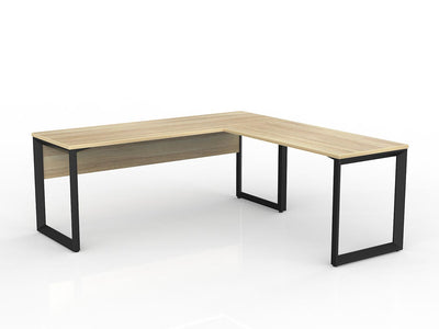 Anvil Desk with Return and Modesty - Right Hand