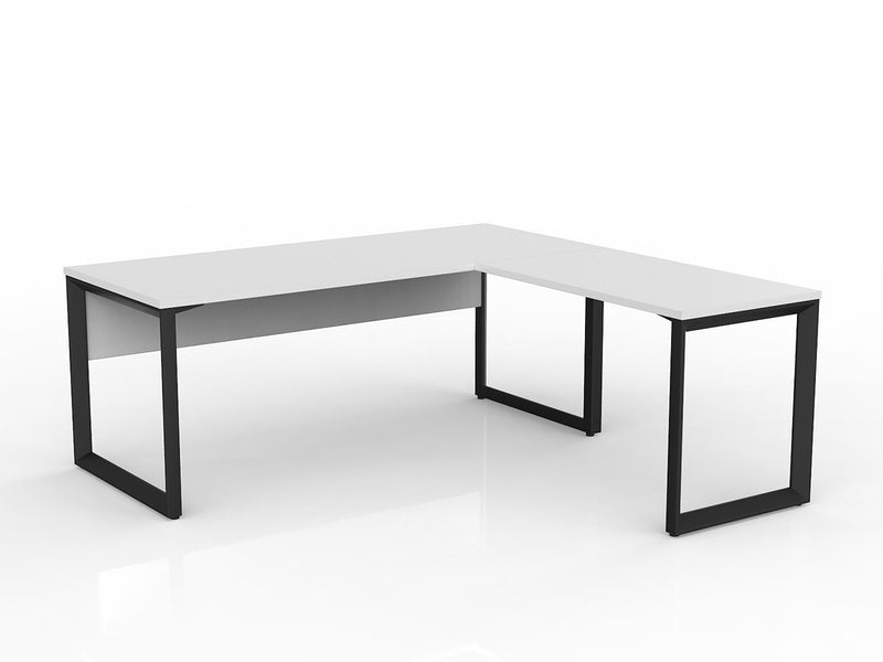 Anvil Desk with Return and Modesty - Right Hand