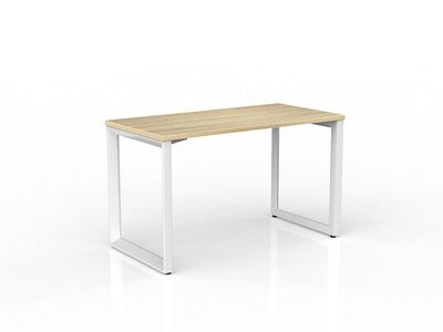 1200mm x 600mm / White Powdercoat / New Oak Ravine