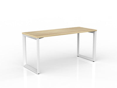 1500mm x 600mm / White Powdercoat / New Oak Ravine