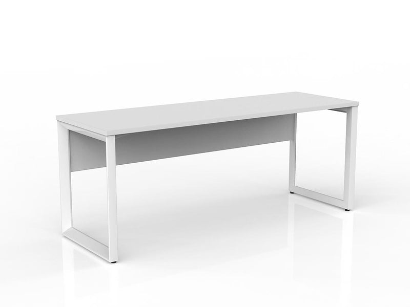 Anvil Straight Desk with Modesty