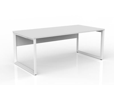 Anvil Straight Desk with Modesty