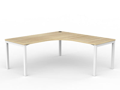 White Powdercoat / Right hand / 1800mm x 1800mm x 750mm (2 Piece top)
