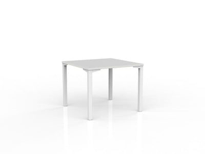 900mm W x 900mm D / Studio White / White Powdercoat
