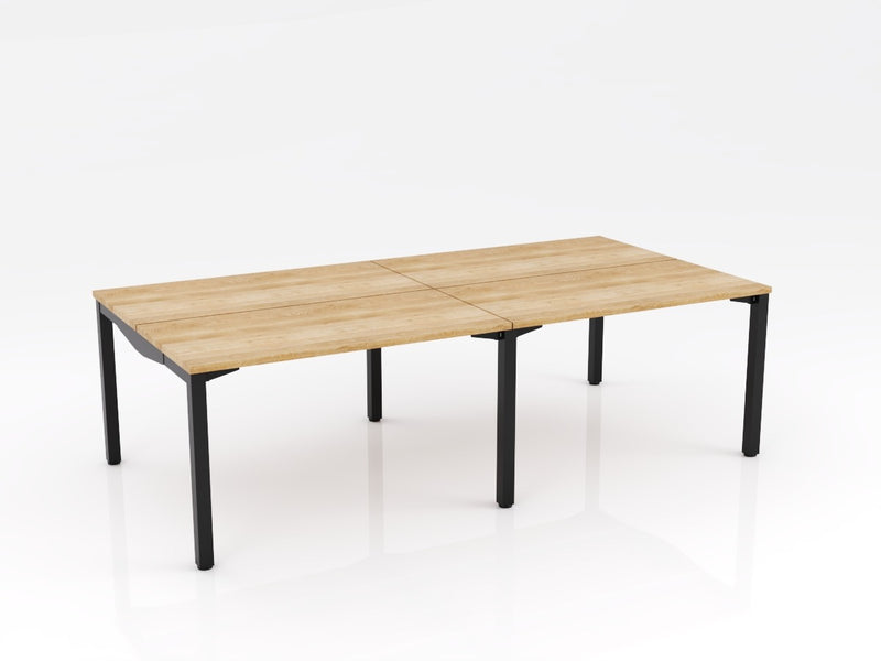Axis Stretch 4 Person Double Sided Desk