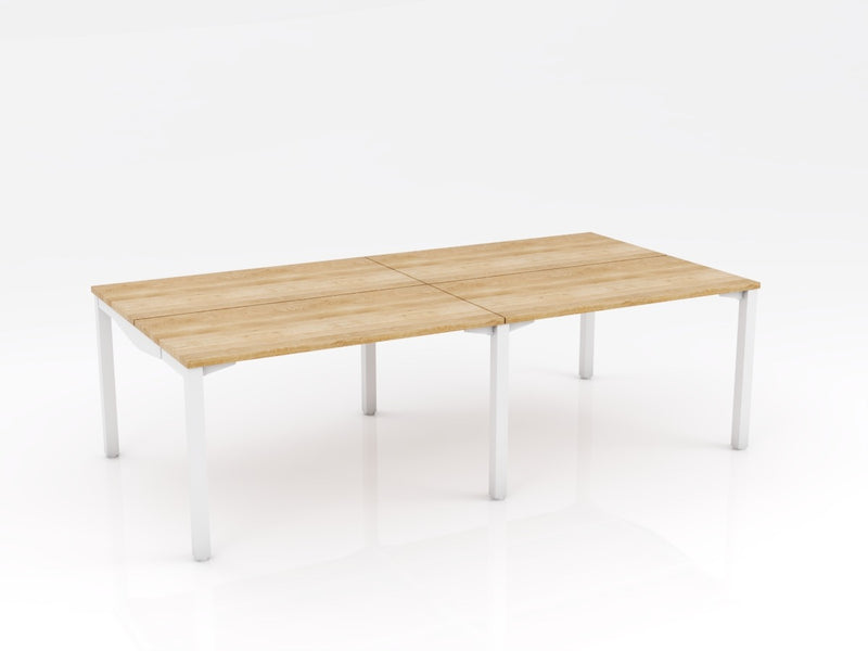 Axis Stretch 4 Person Double Sided Desk