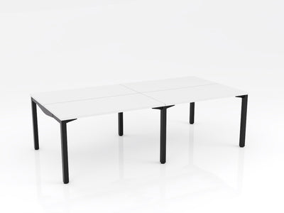Axis Stretch 4 Person Double Sided Desk