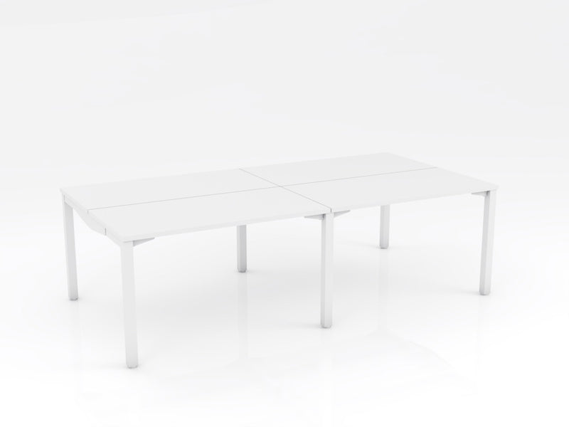 Axis Stretch 4 Person Double Sided Desk