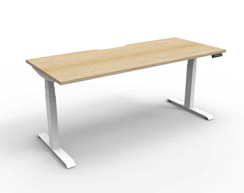 Boost Plus Electric Height Adjustable Single Sided Workstation
