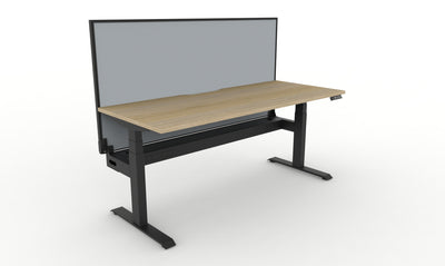 Boost Plus Electric Height Adjustable Single Sided Workstation