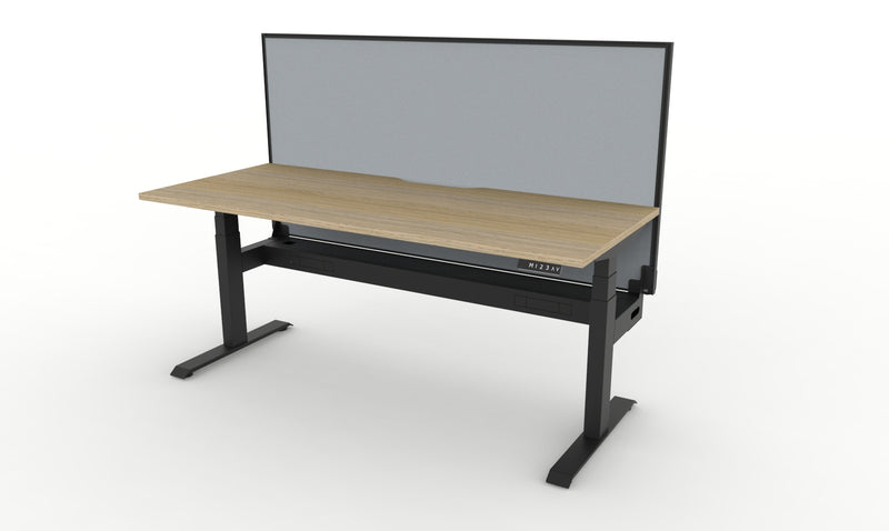 Boost Plus Electric Height Adjustable Single Sided Workstation