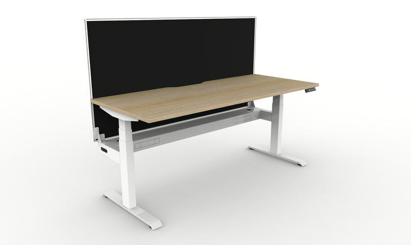 Boost Plus Electric Height Adjustable Single Sided Workstation