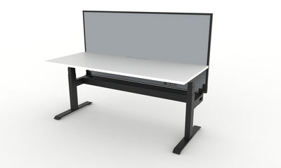 Boost Plus Electric Height Adjustable Single Sided Workstation