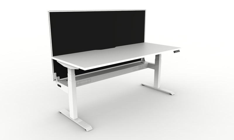Boost Plus Electric Height Adjustable Single Sided Workstation