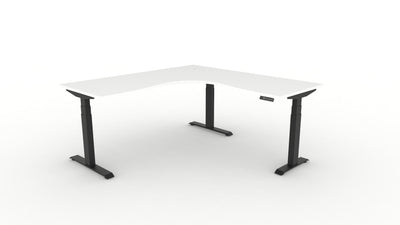 Boost Plus Electric Height Adjustable Corner Workstation