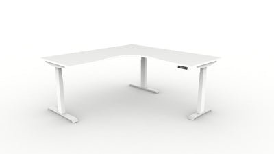 Boost Plus Electric Height Adjustable Corner Workstation
