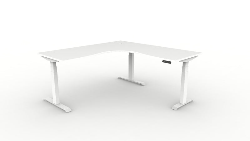 Boost Plus Electric Height Adjustable Corner Workstation