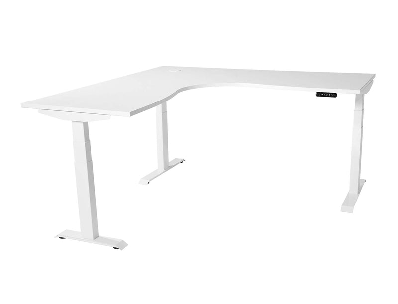 Boost Plus Electric Height Adjustable Corner Workstation