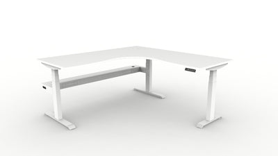Boost Plus Electric Height Adjustable Corner Workstation