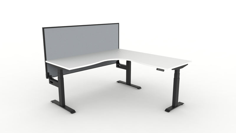 Boost Plus Electric Height Adjustable Corner Workstation