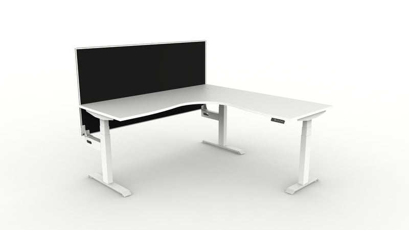 Boost Plus Electric Height Adjustable Corner Workstation