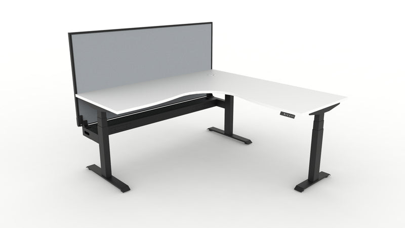 Boost Plus Electric Height Adjustable Corner Workstation