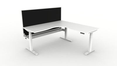 Boost Plus Electric Height Adjustable Corner Workstation