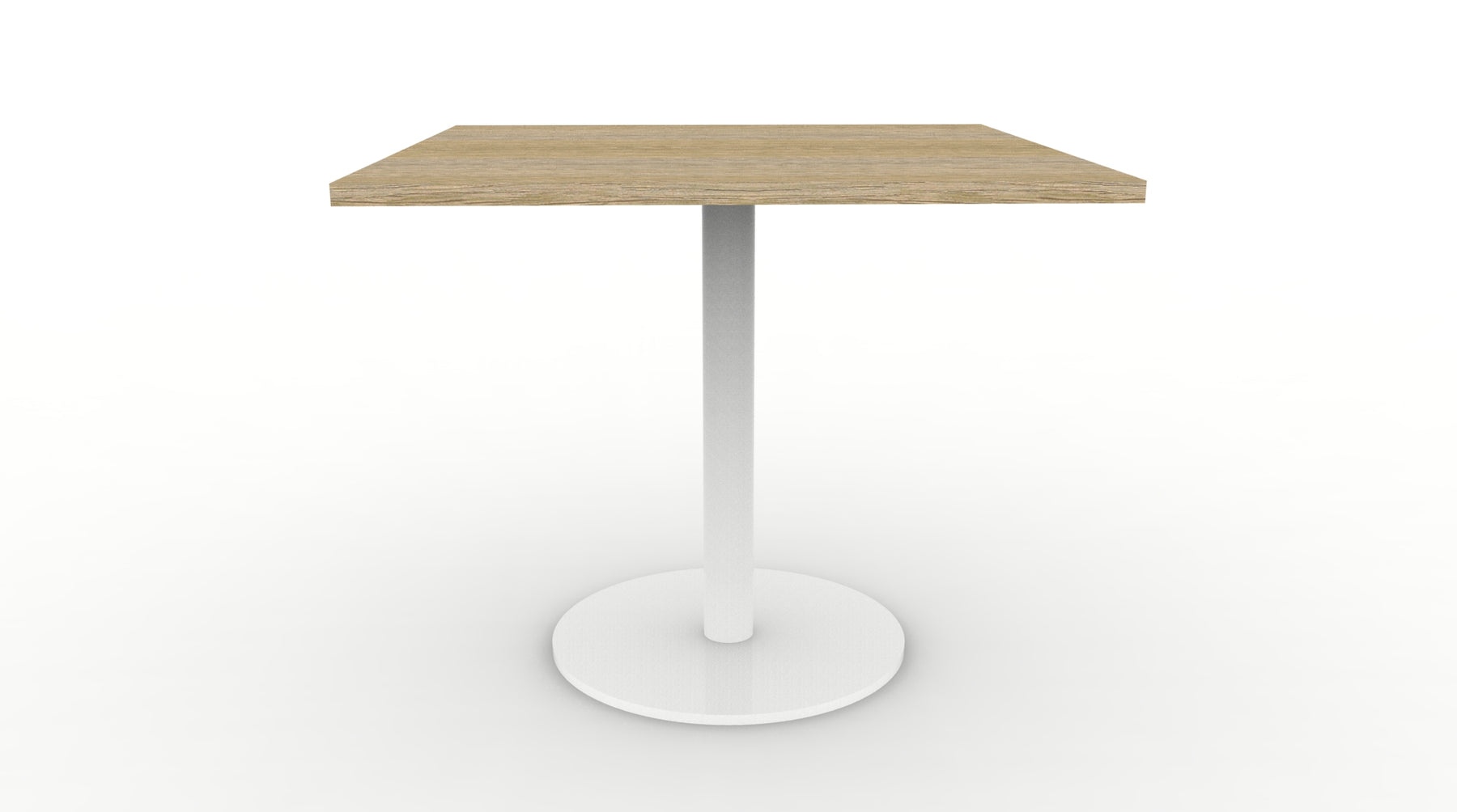 Estillo Disc Base Square Table