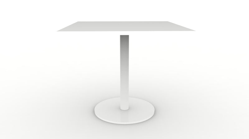 Estillo Disc Base Square Table