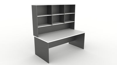 1800mm W x 750mm D x 730mm H / Natural White / Ironstone