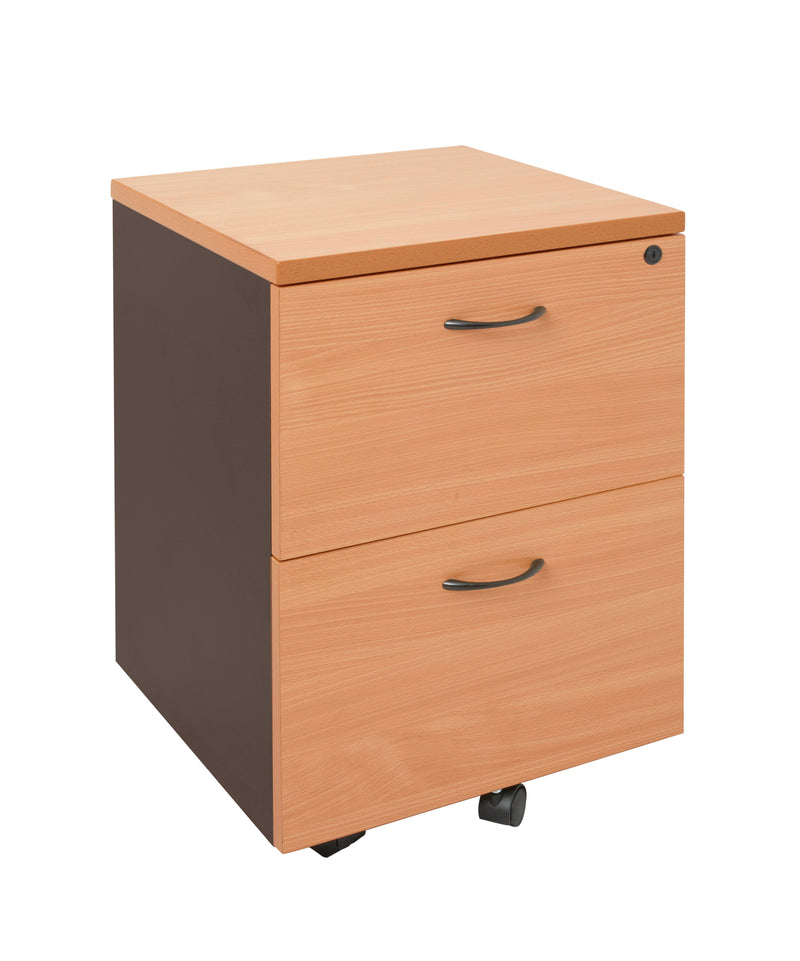 Rapid Worker 2 File Drawer Mobile Pedestal