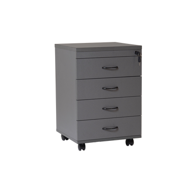 Rapid Worker 4 Drawer Mobile Pedestal