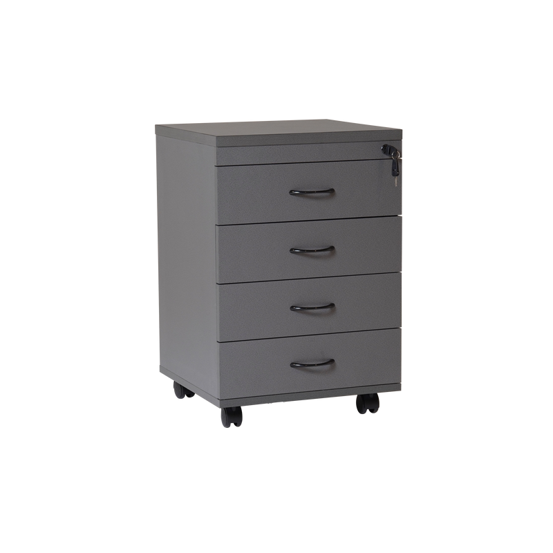 Rapid Worker 4 Drawer Mobile Pedestal