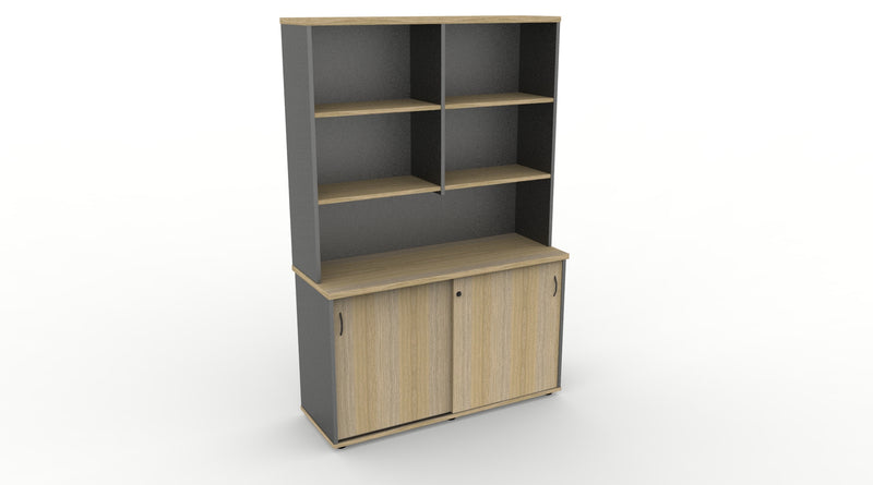 Rapid Worker Credenza & Hutch Combo