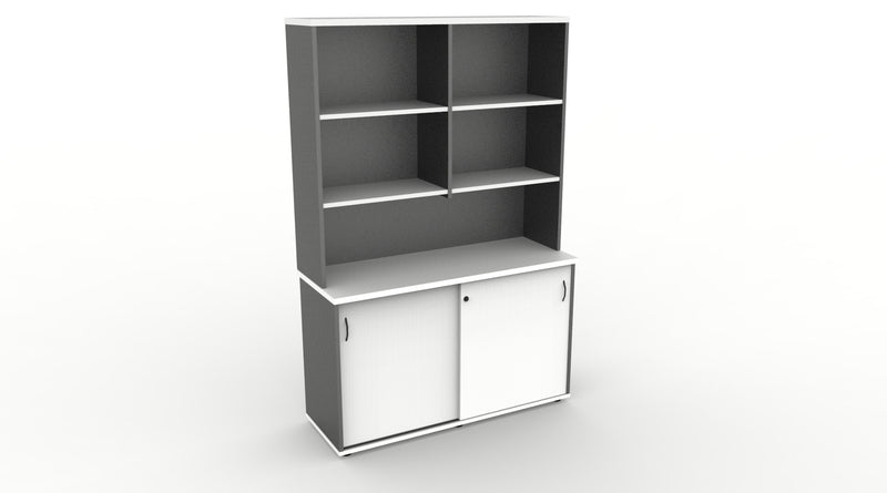 Rapid Worker Credenza & Hutch Combo