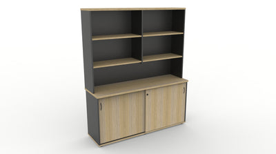 Rapid Worker Credenza & Hutch Combo