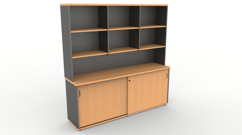 Rapid Worker Credenza & Hutch Combo