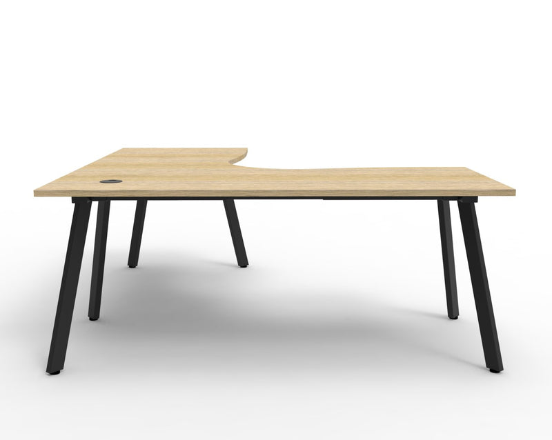 Deluxe Eternity Corner Workstation
