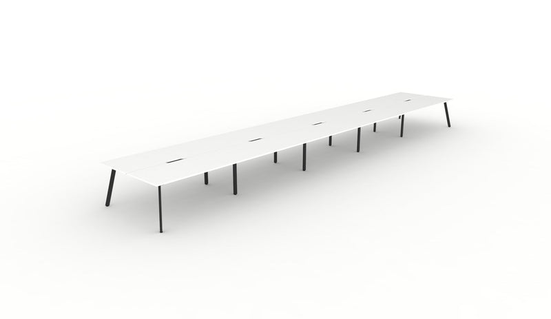 Deluxe Eternity Back To Back Workstations - No Screen
