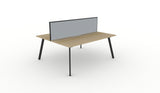 Deluxe Eternity Back To Back Workstations - With Screen
