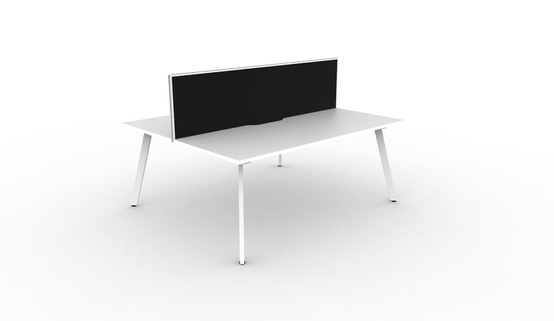 Deluxe Eternity Back To Back Workstations - With Screen